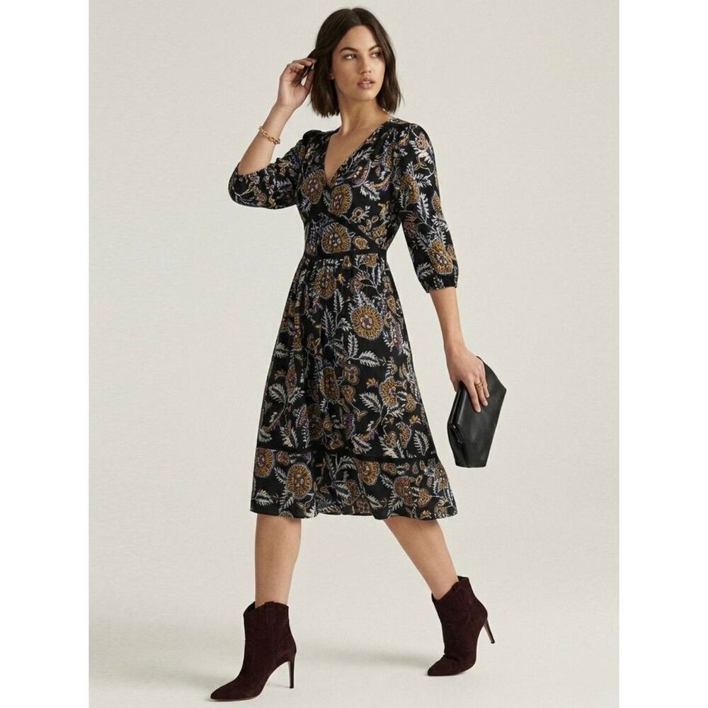 NEW ba&sh Women’s S (1) Vienne Dress Black